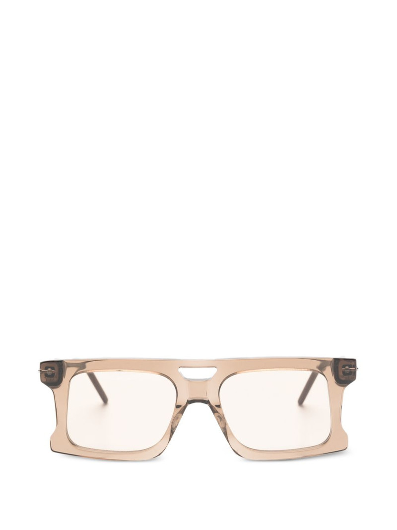 geometric-frame sunglasses 1