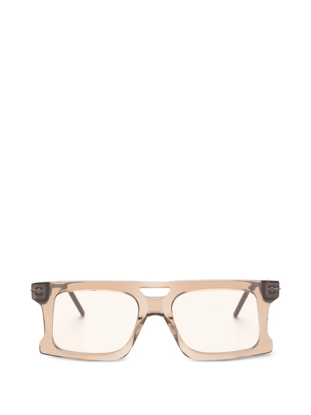 geometric-frame sunglasses - 1