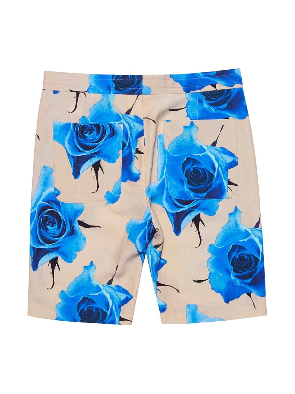 Monarch Rose drawstring shorts - 2