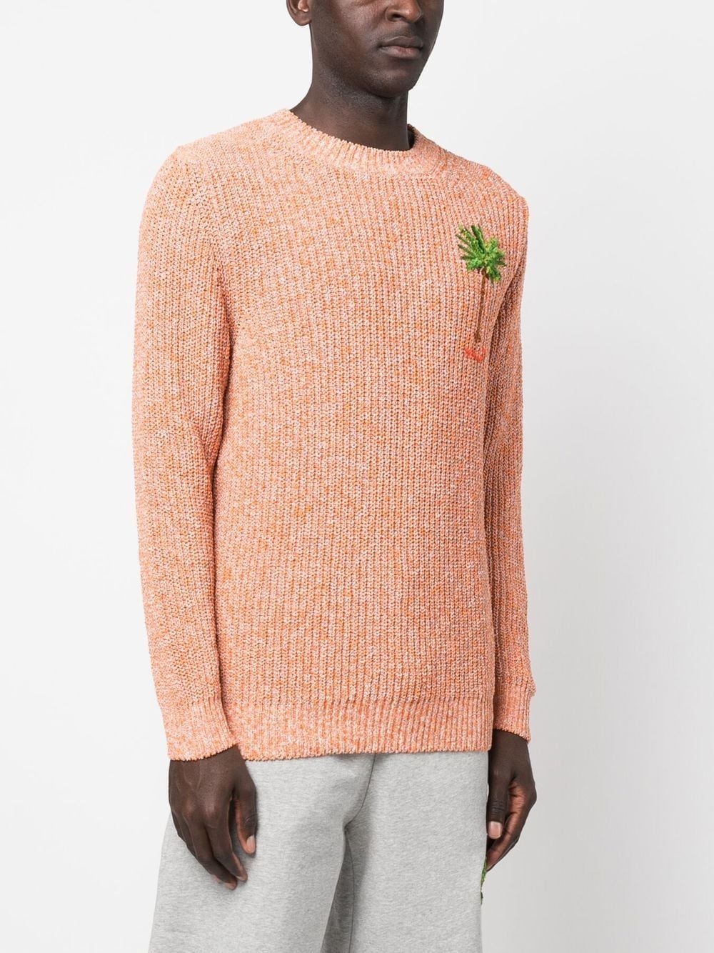 Palm Tree crew-neck jumper - 3