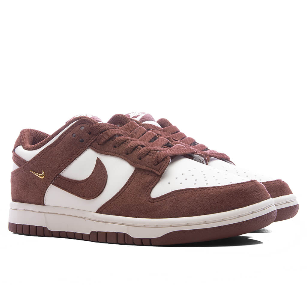 WOMEN'S DUNK LOW - SAIL/RED SEPIA/METALLIC GOLD - 2