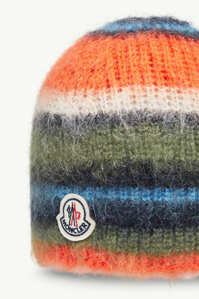Striped Mohair Beanie 3