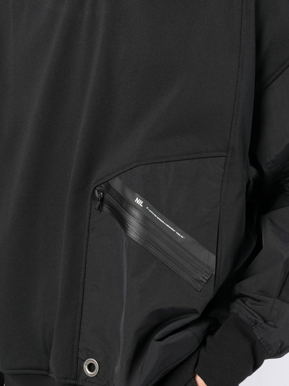 pocket-detail bomber jacket - 5