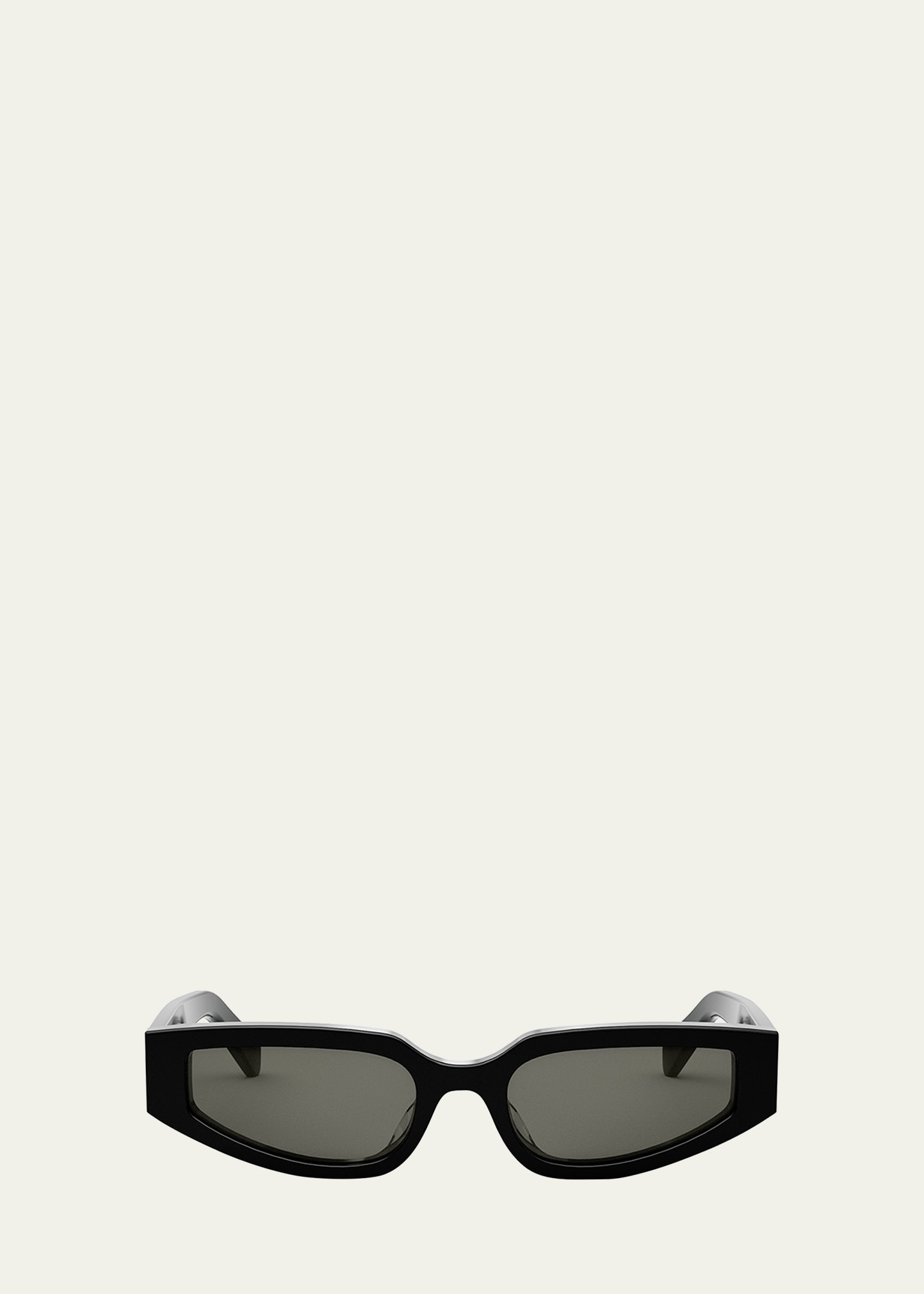 Triomphe Sleek Acetate Cat-Eye Sunglasses - 1