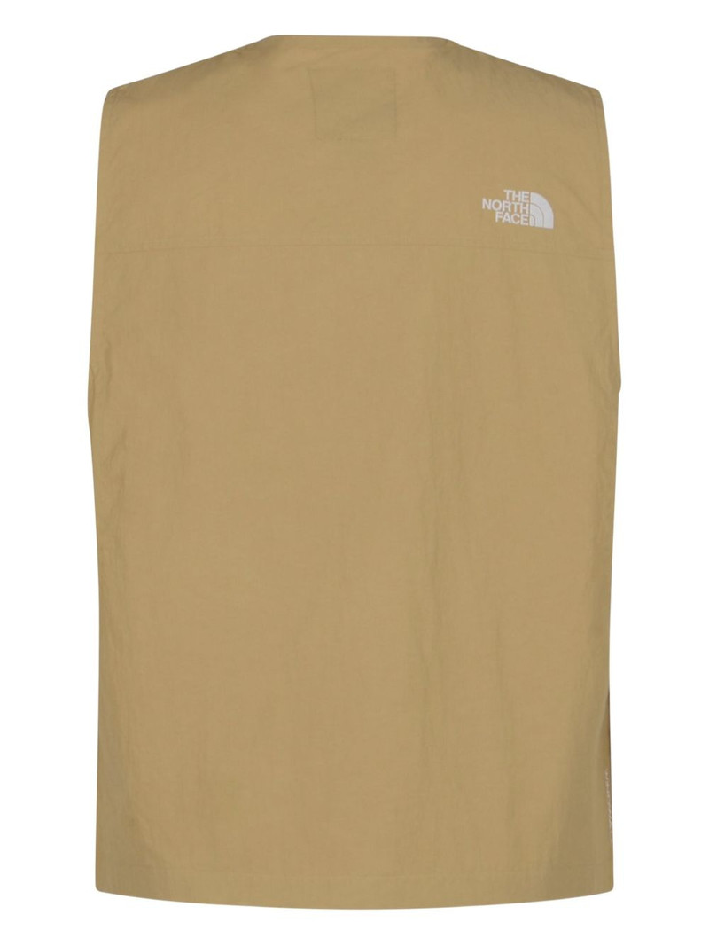 The North Face multi-pocket zip-front gilet outlook