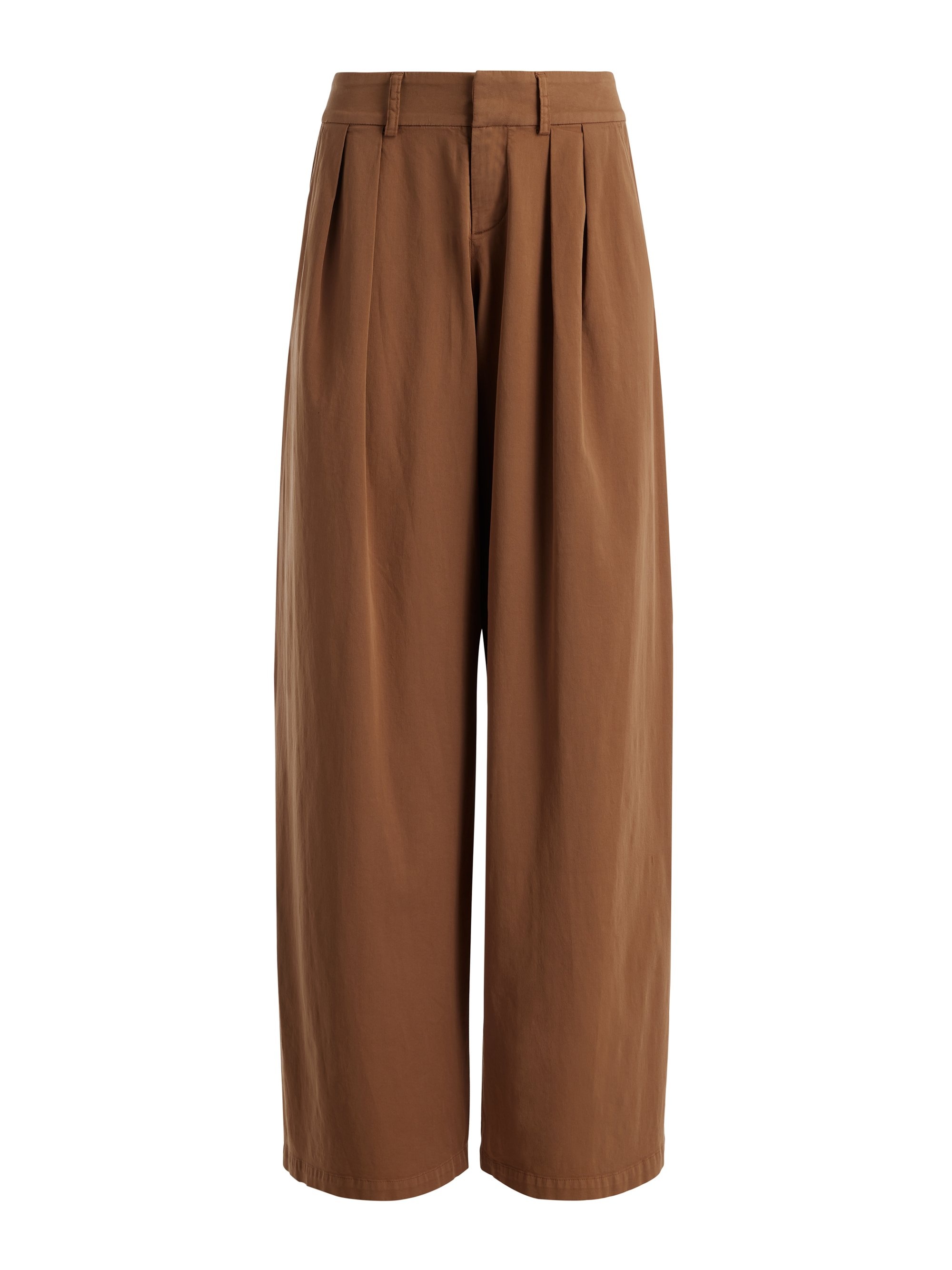 GARBO LOW RISE BAGGY TROUSERS - 1