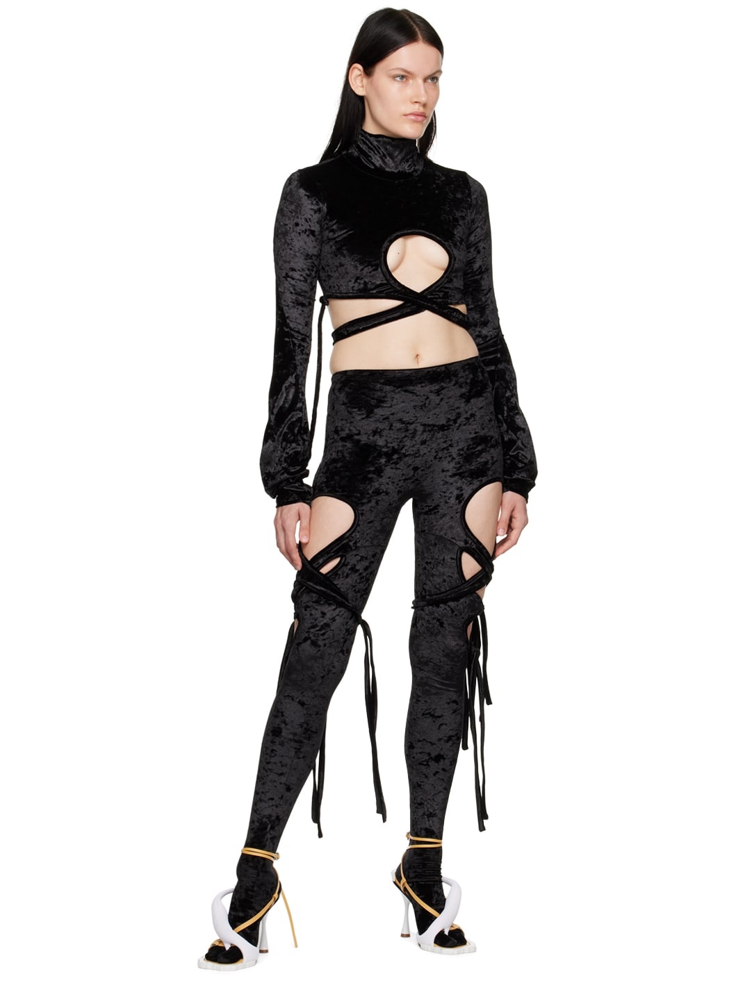 Black Tabi Leggings - 4