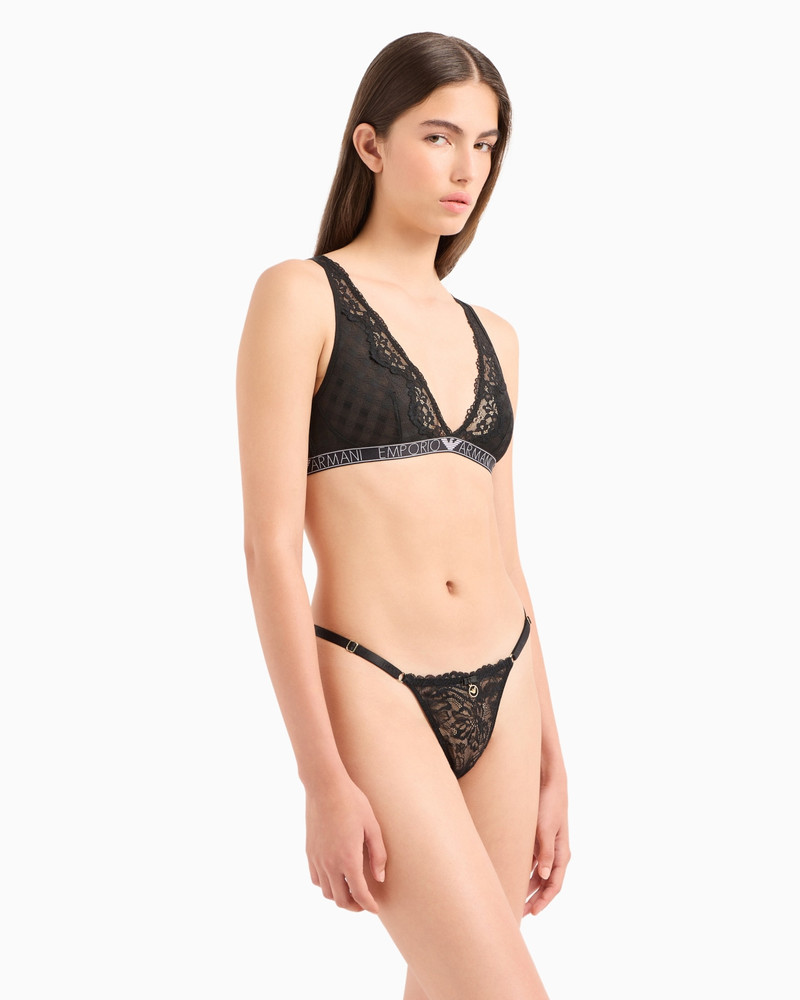 ASV Eternal Lace recycled lace thong 2