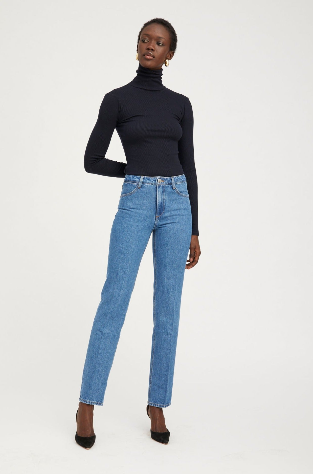 COCO STRAIGHT LEG DENIM - 5