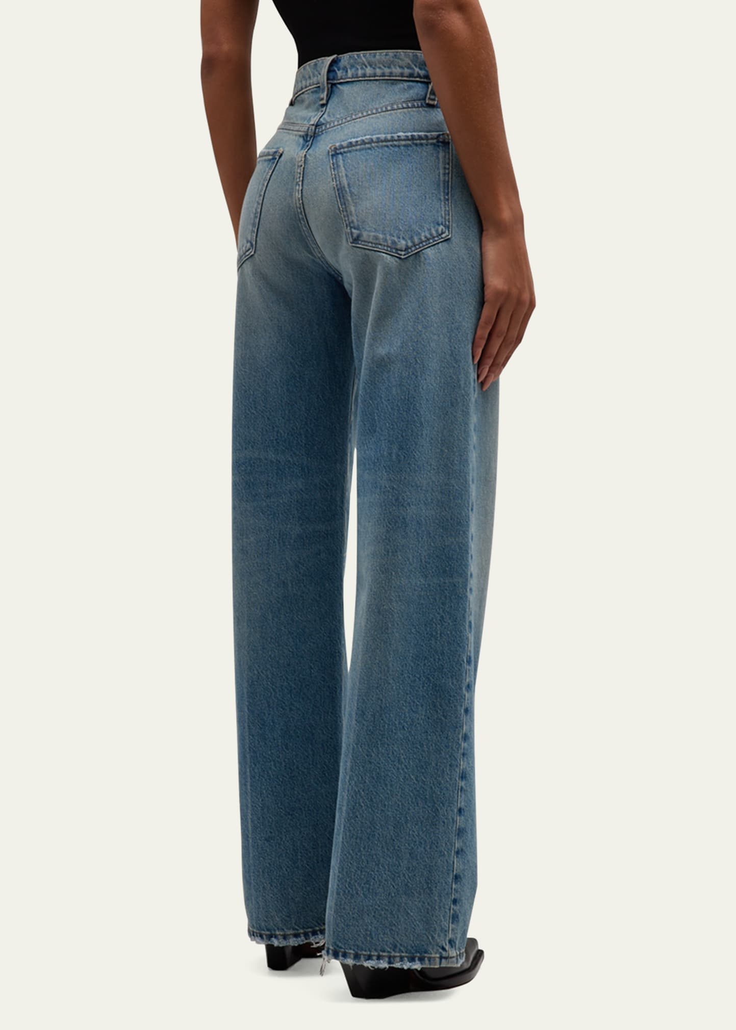 Le Jane Wide-Leg Jeans - 3