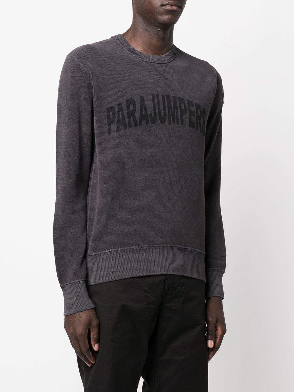 logo-print long-sleeve sweatshirt - 3