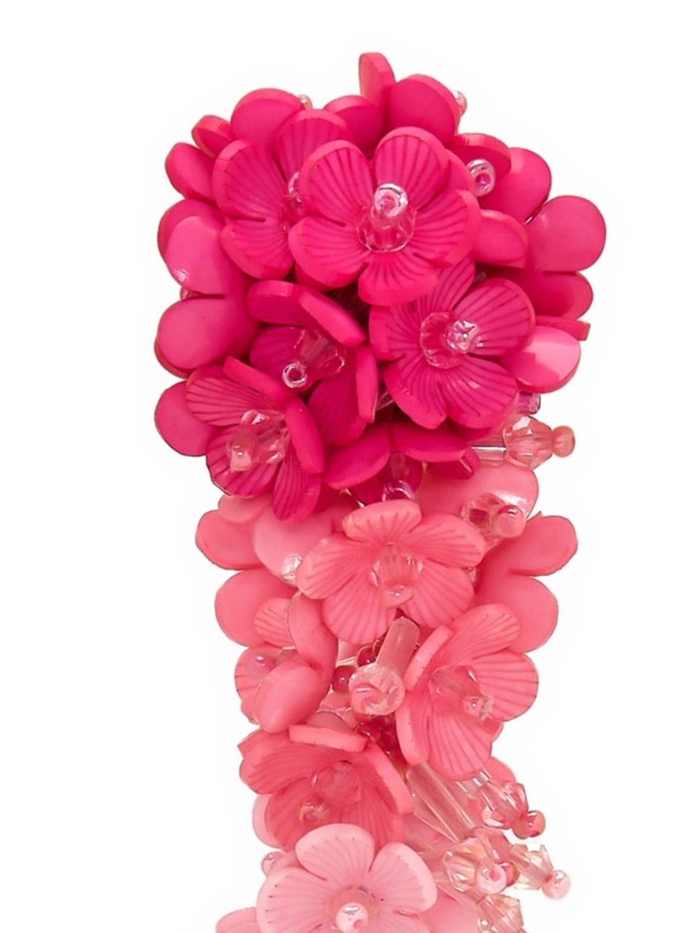 flower-detailing earrings - 2