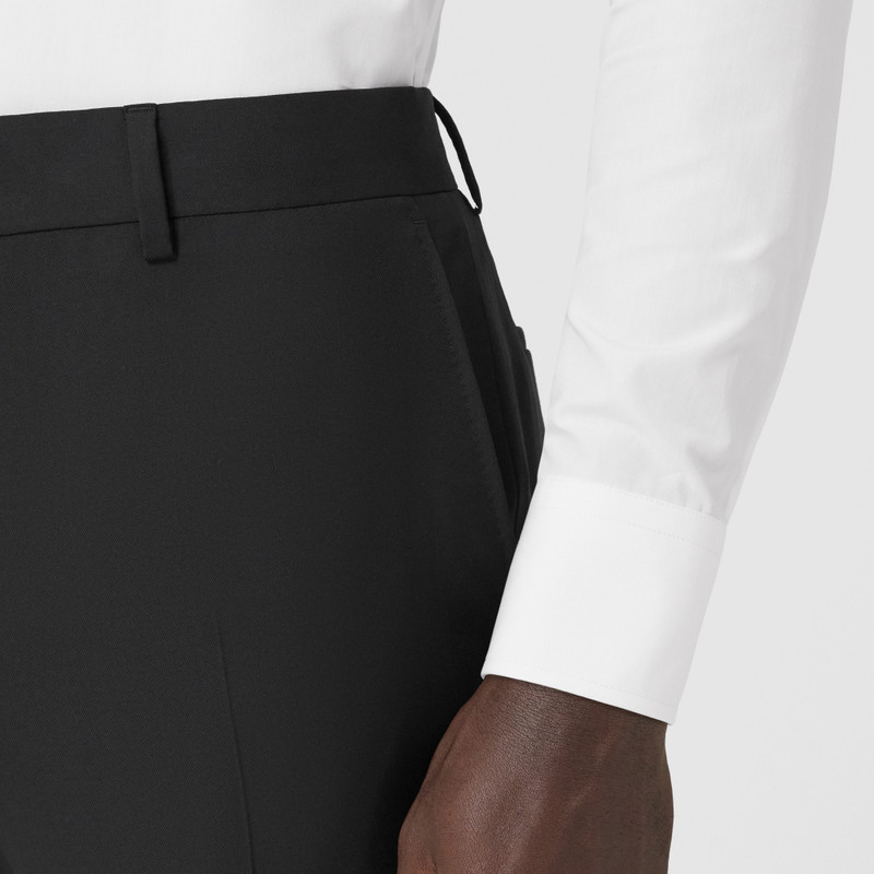 Slim Fit Wool Tailored Trousers 3