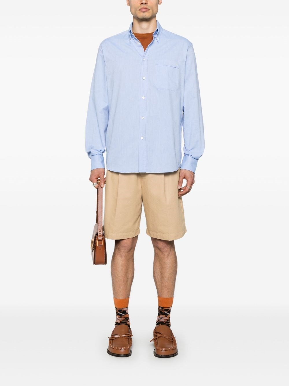 VLogo Signature cotton shirt - 4