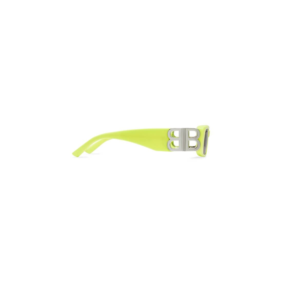 Women's Dynasty Rectangle Sunglasses in Yellow - 4