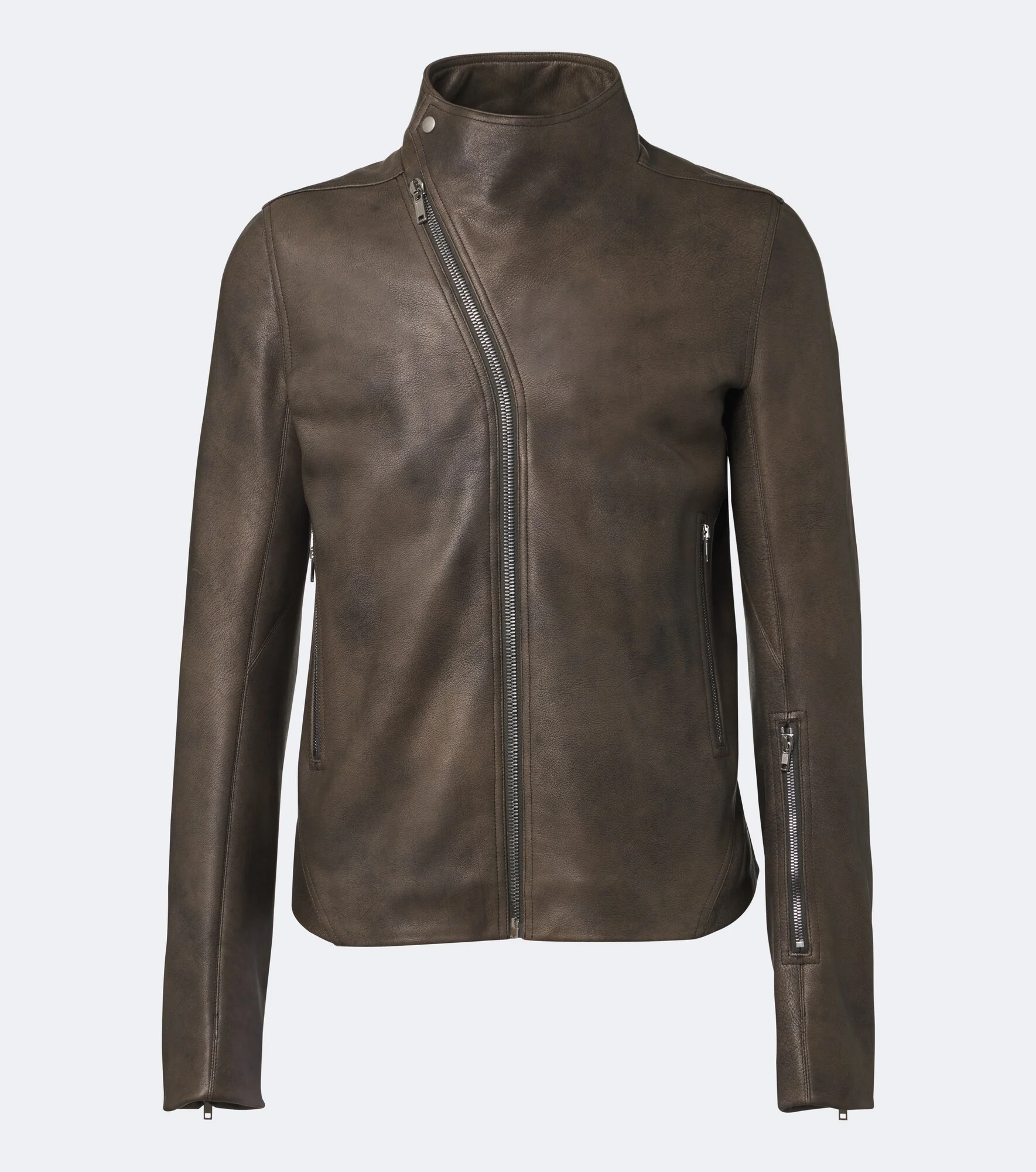 Release leather biker jacket - 1