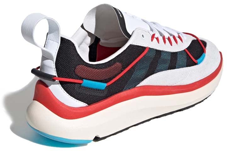 adidas Y-3 Shiku Run 'White Red Cyan' FX1414 - 4