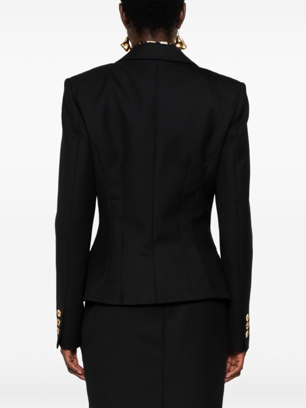 virgin wool blazer - 4