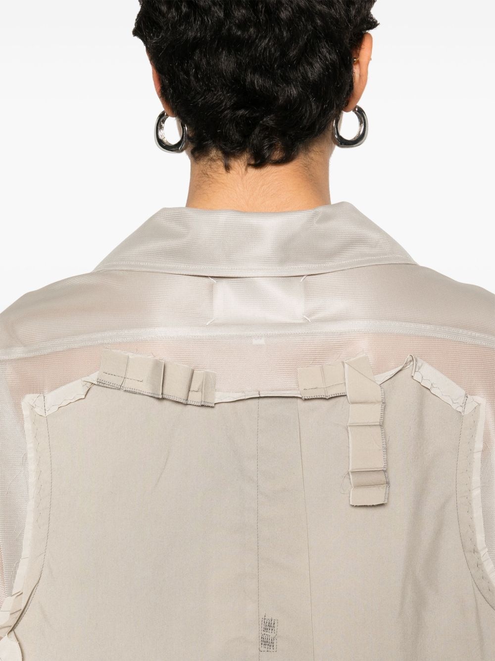 panelled midi dress - 5