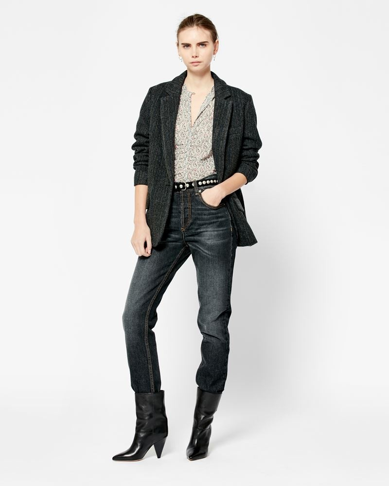 Isabel Marant Étoile CHARLYNE WOOL JACKET outlook