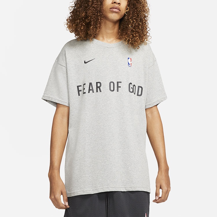 Nike Fear of God Tシャツ ★XS NWT NIKE x FEAR OF GOD Sail Warm Up Basketball Tee NBA Mesh