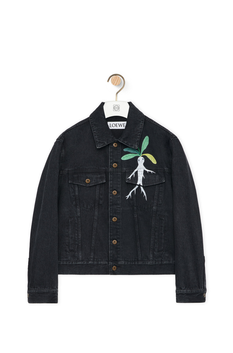 Trucker jacket in denim 1