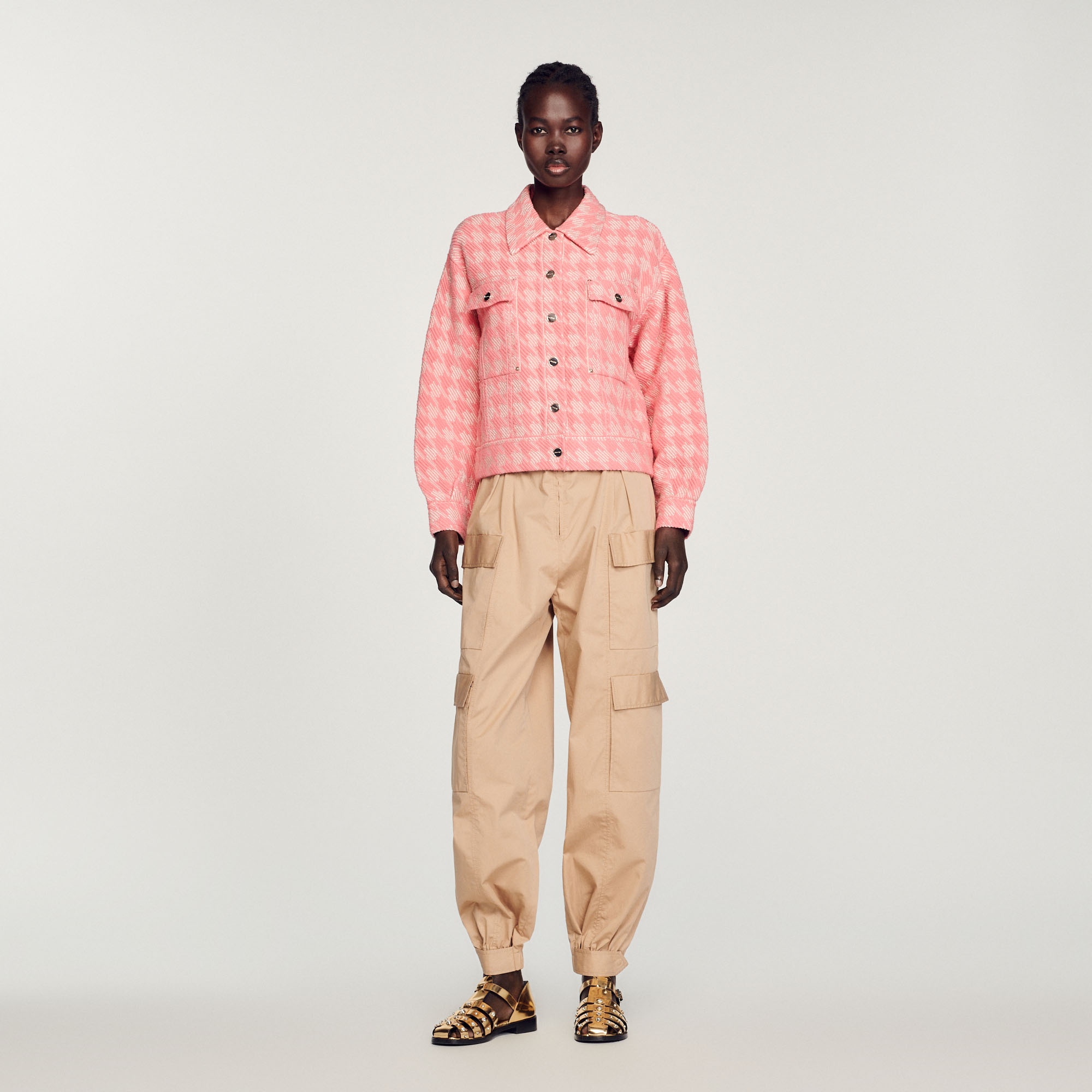 Houndstooth jacket - 3