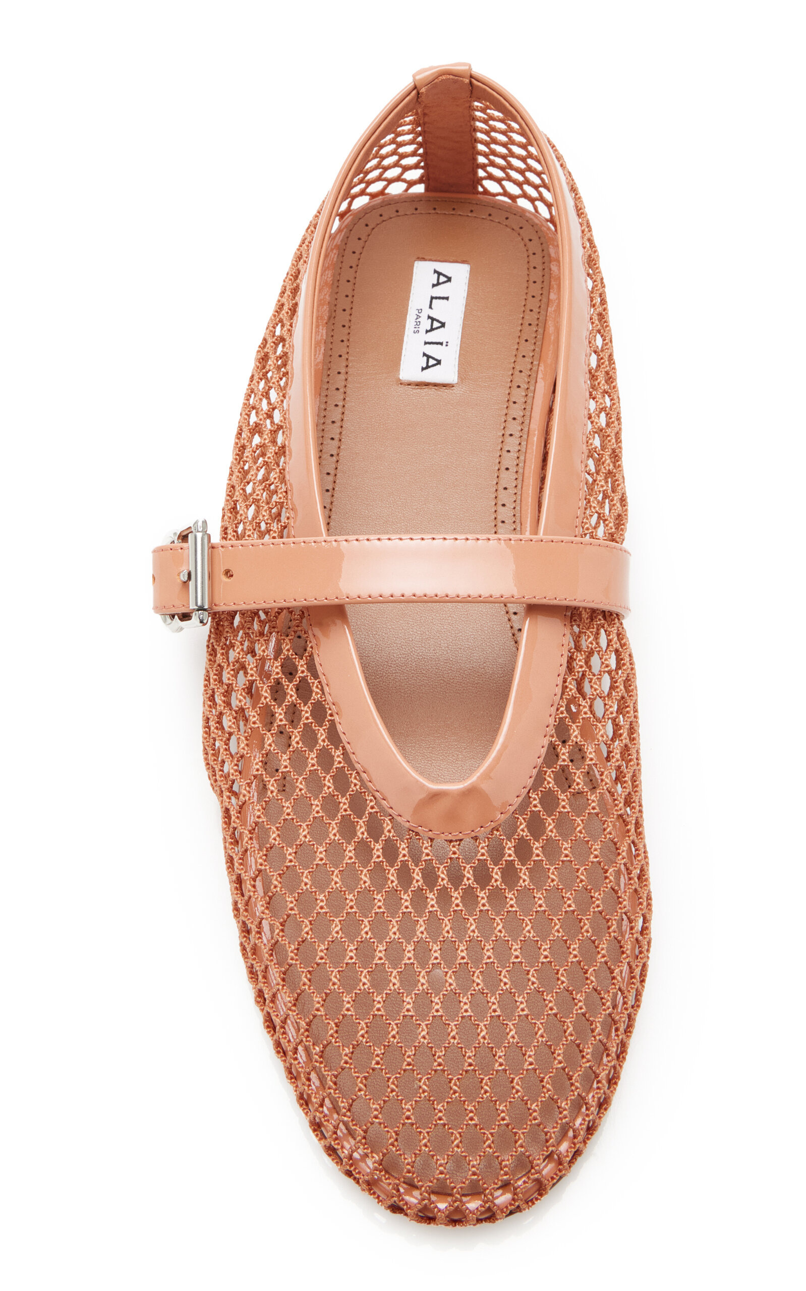 Fishnet Ballet Flats neutral - 2