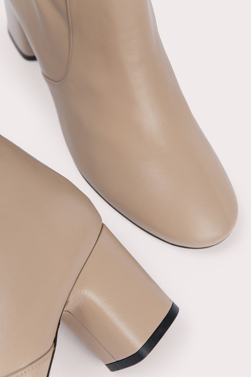 Miller Taupe Nappa Leather 6