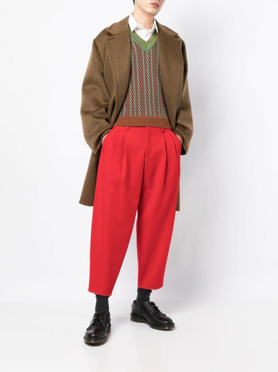 Kolor cropped tailored trousers outlook