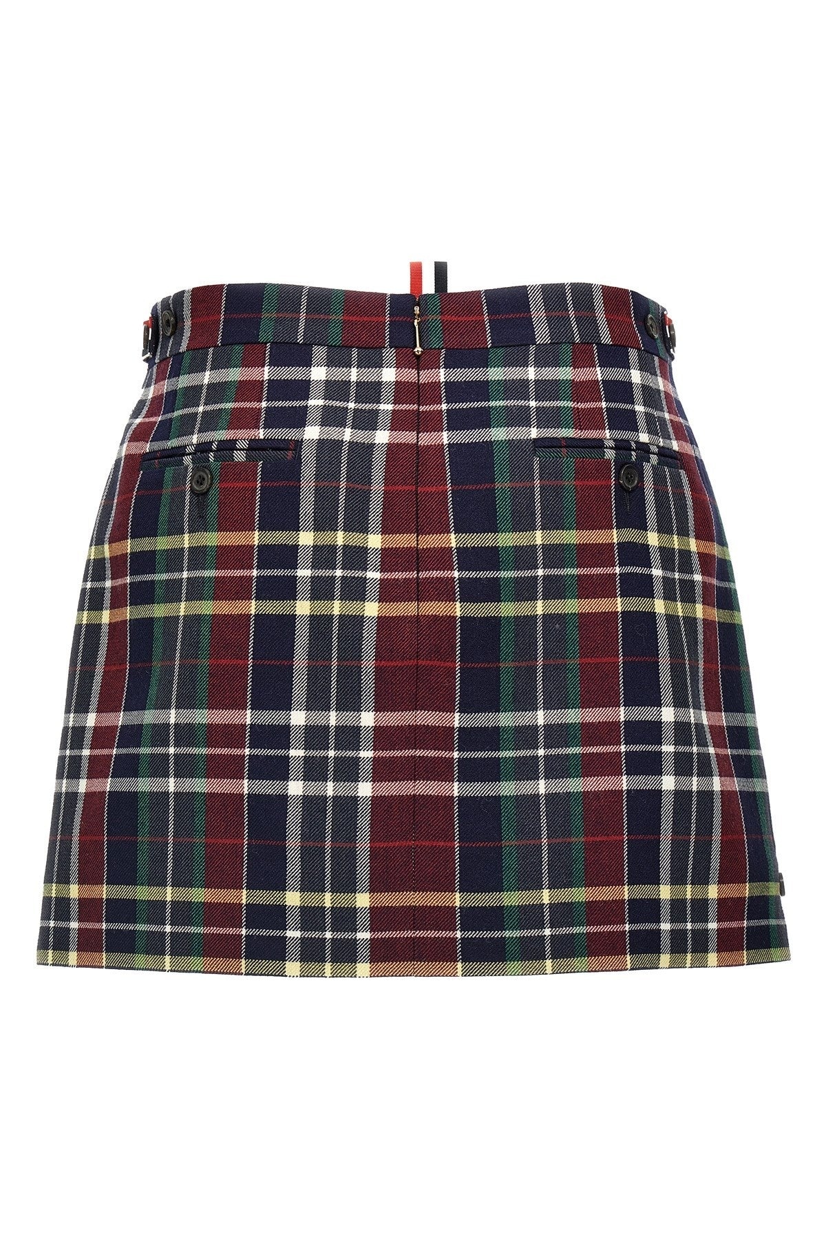 Thom Browne Women Tartan Twill Skirt - 2