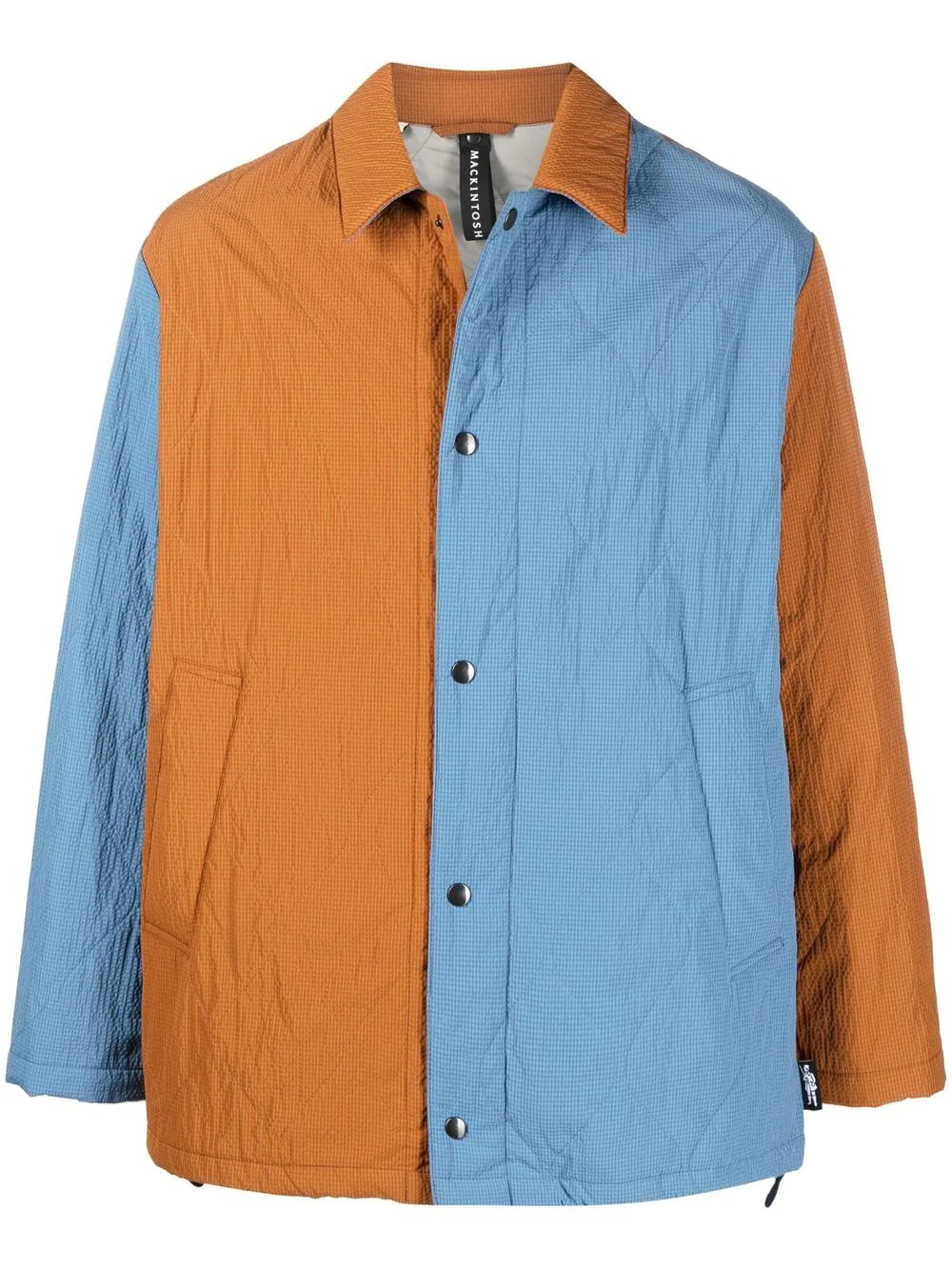 FUN TEEMING colour-block coach jacket - 1