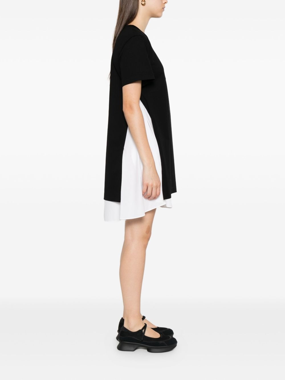 layered mini day dress - 3