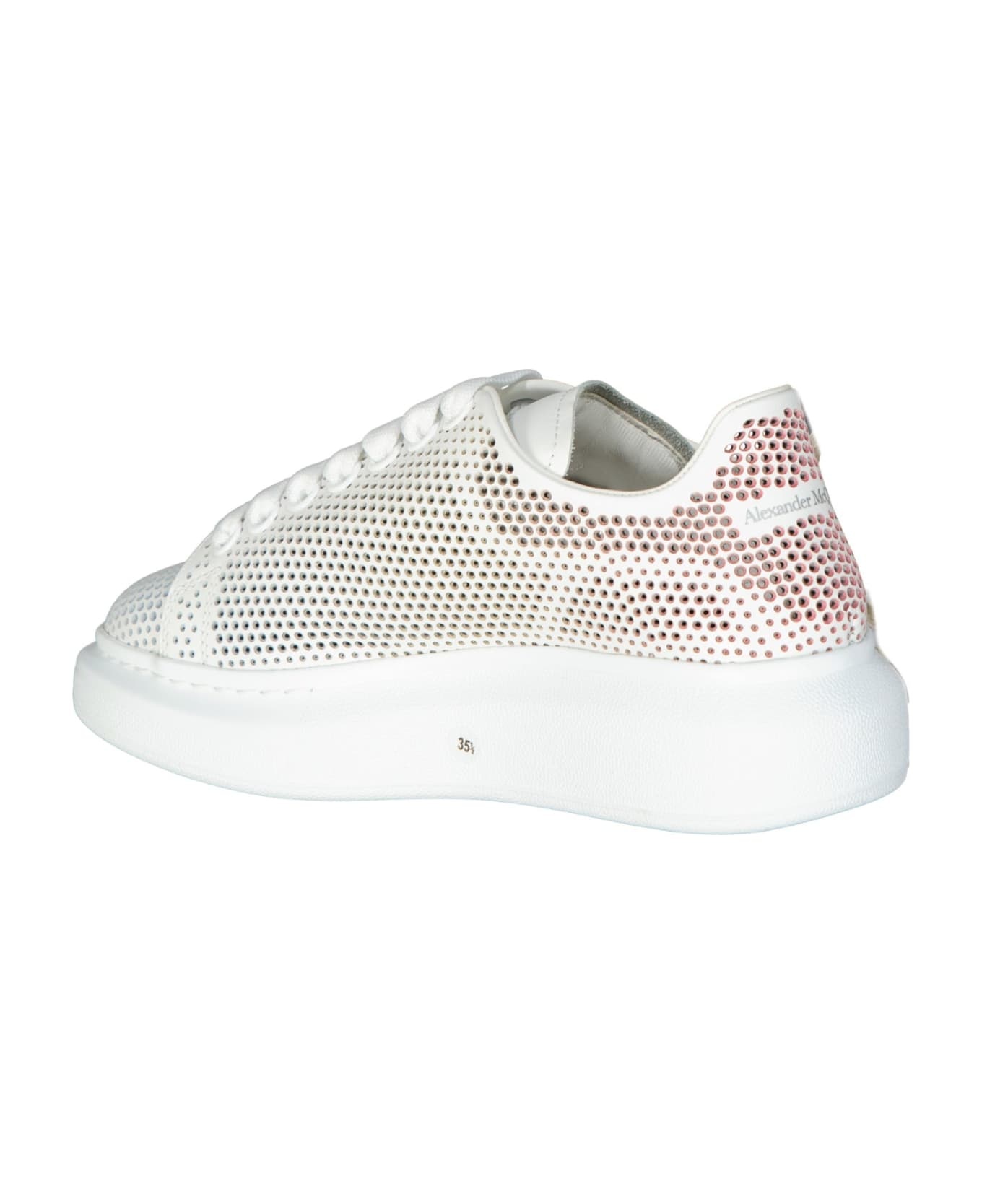 Oversized Dotted Cut-out Sneakers - 3