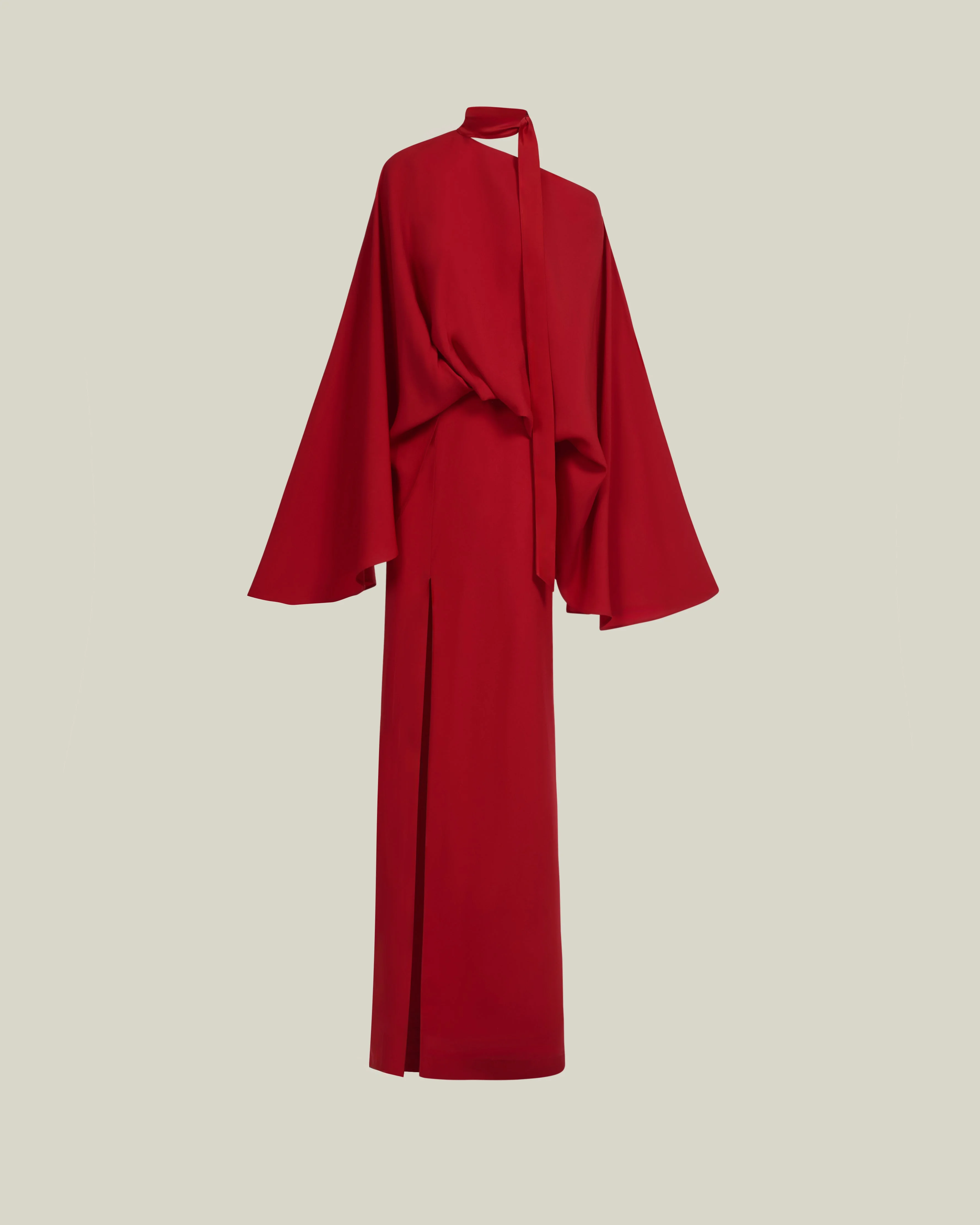 Brooks Dress in Ruby - 1