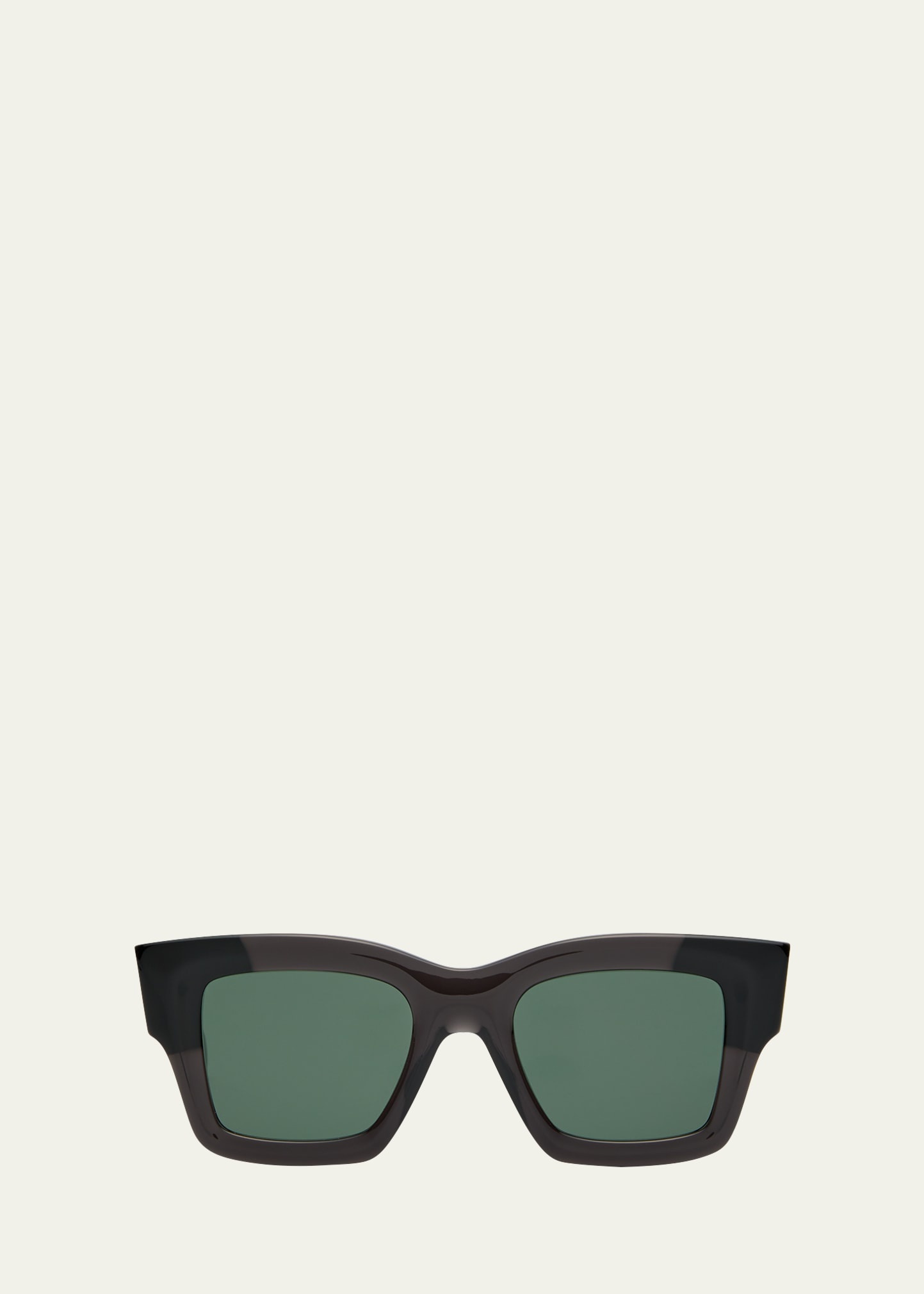 Les Lunettes Baci Square Acetate Sunglasses - 1