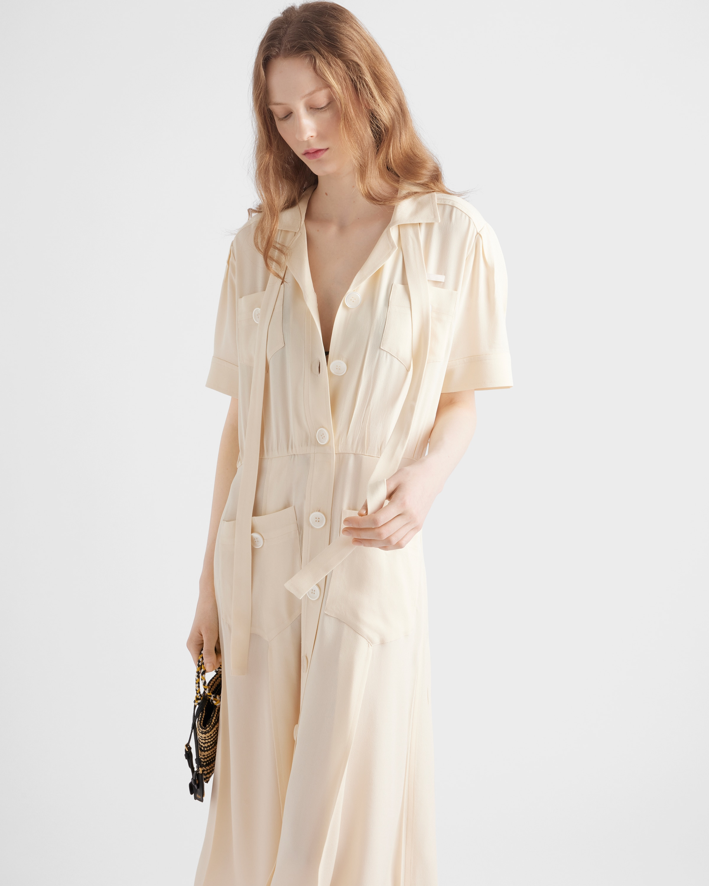 Lace shirt dress - 4