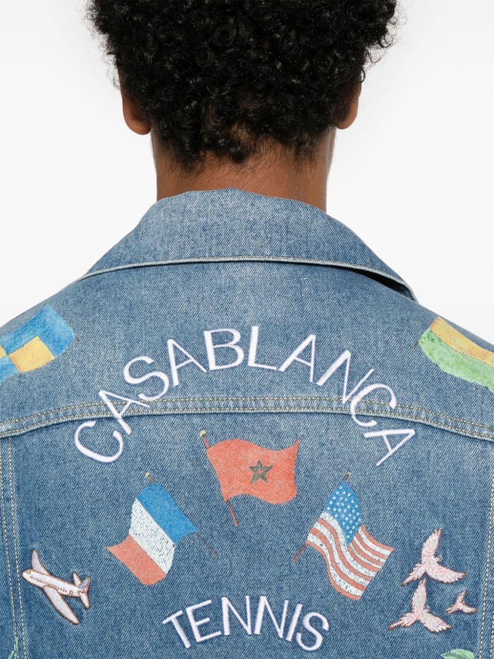 Tennis Club denim jacket - 5