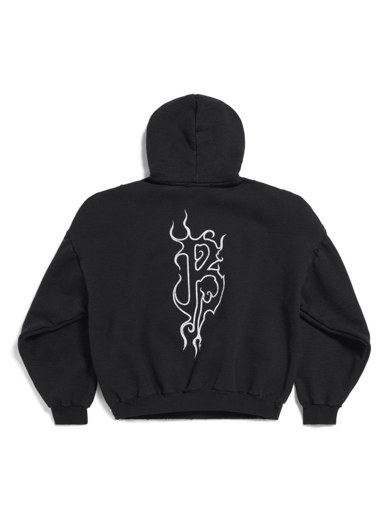 Darkwave logo-print hoodie 6
