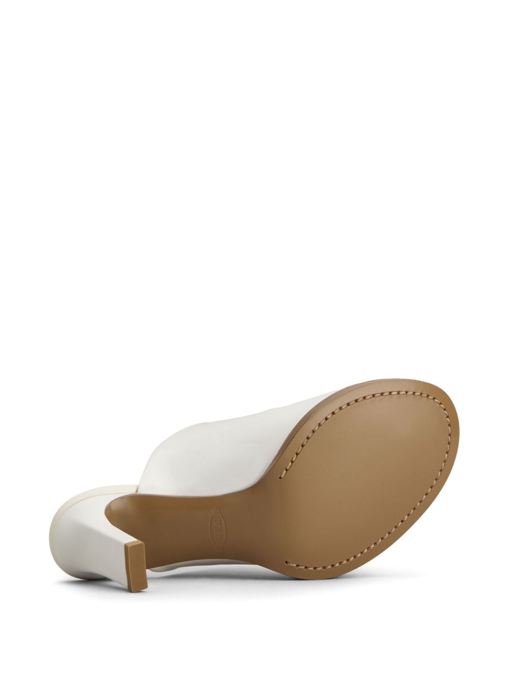 75mm leather mules - 4