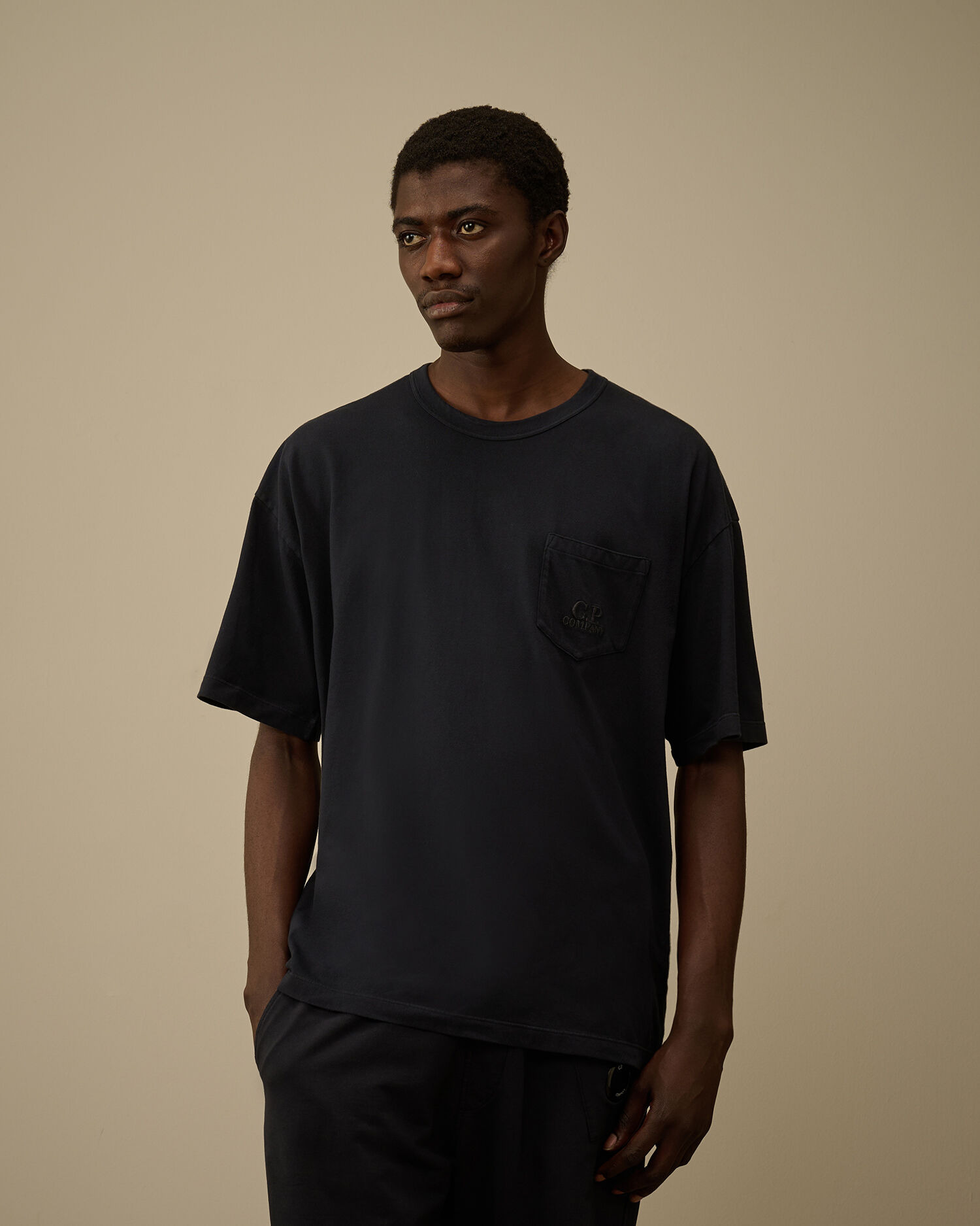 20/1 Jersey Short Sleeve Boxy Chest Pocket T-Shirt - 3