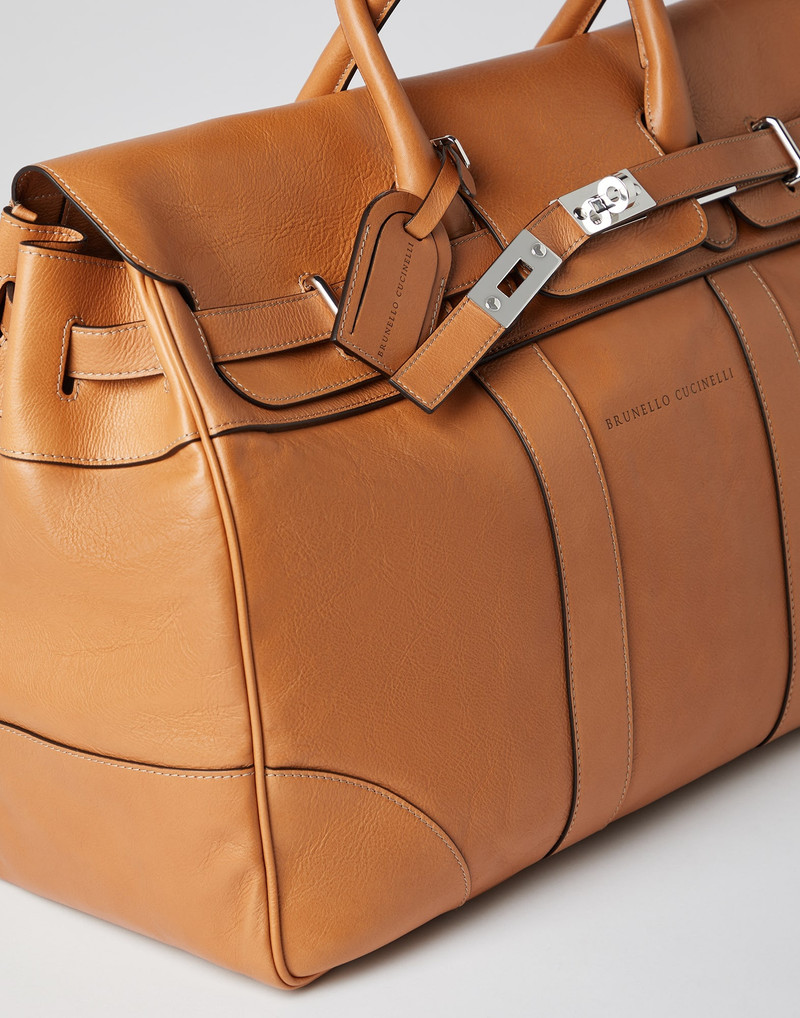 Cowhide Country Weekender bag 3