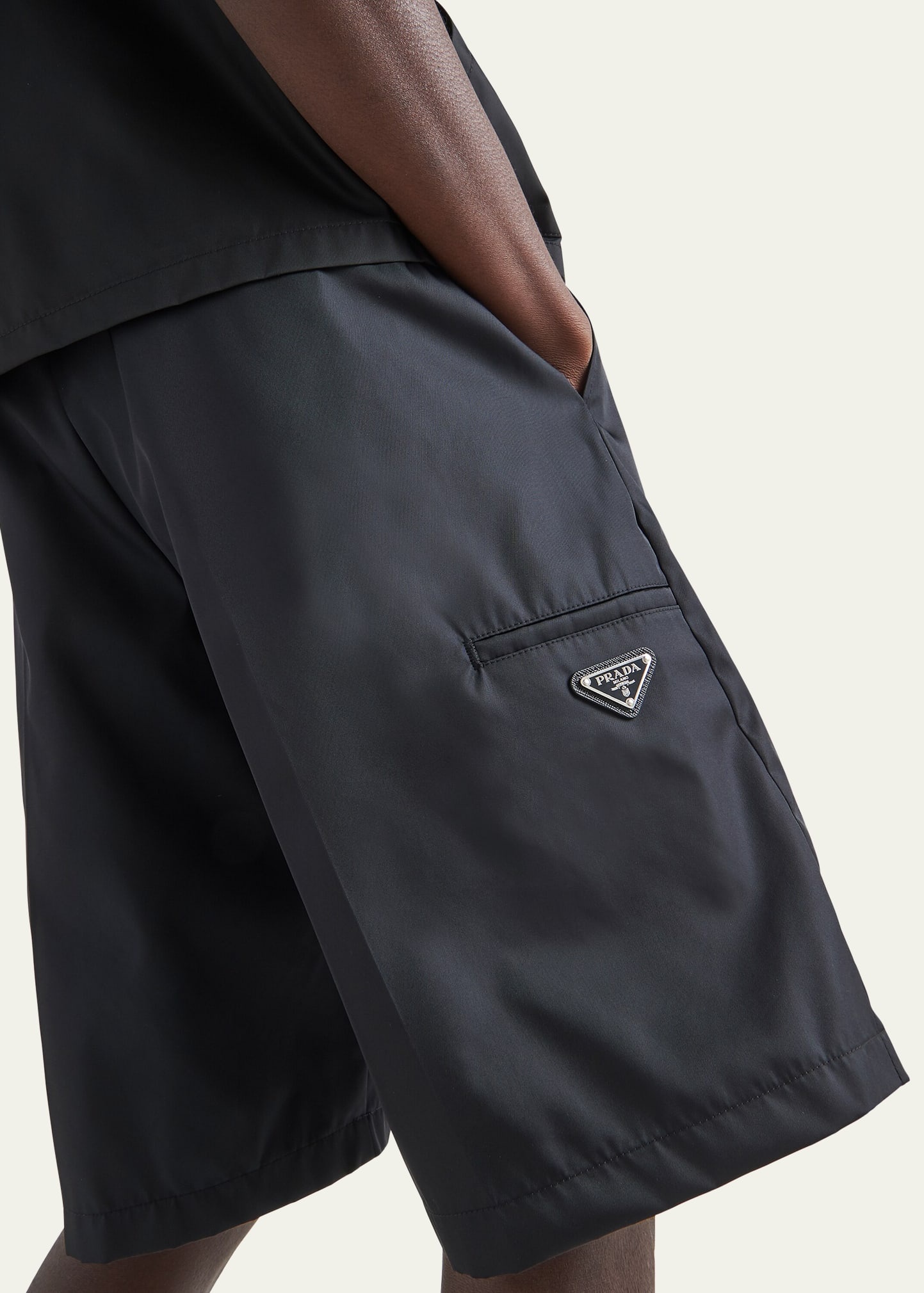 Men's Re-Nylon Printed Bermuda Shorts - 4