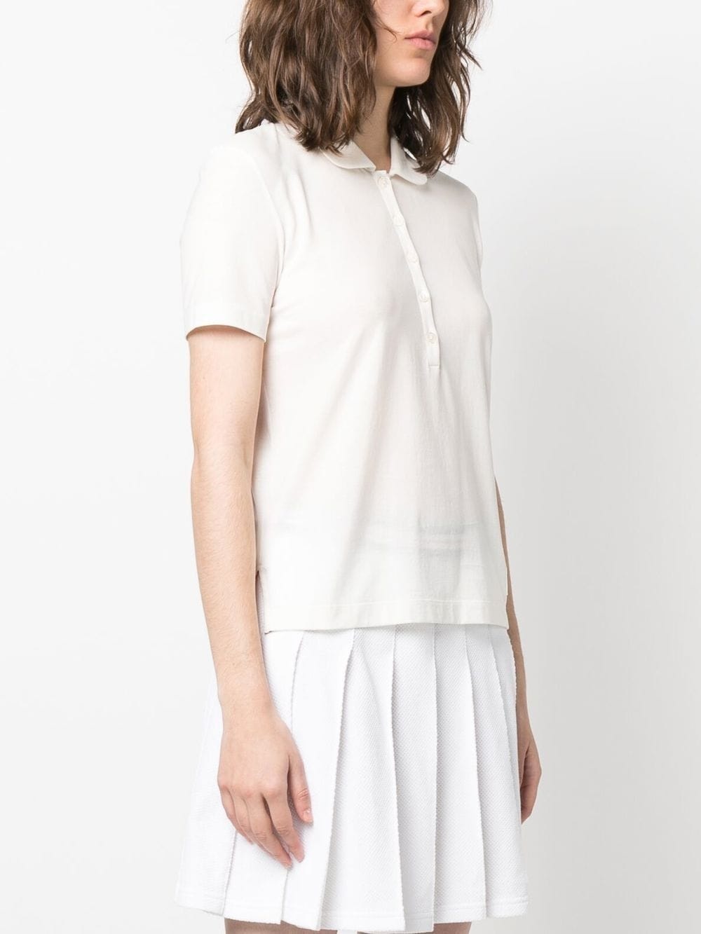 logo-patch detail polo top - 3