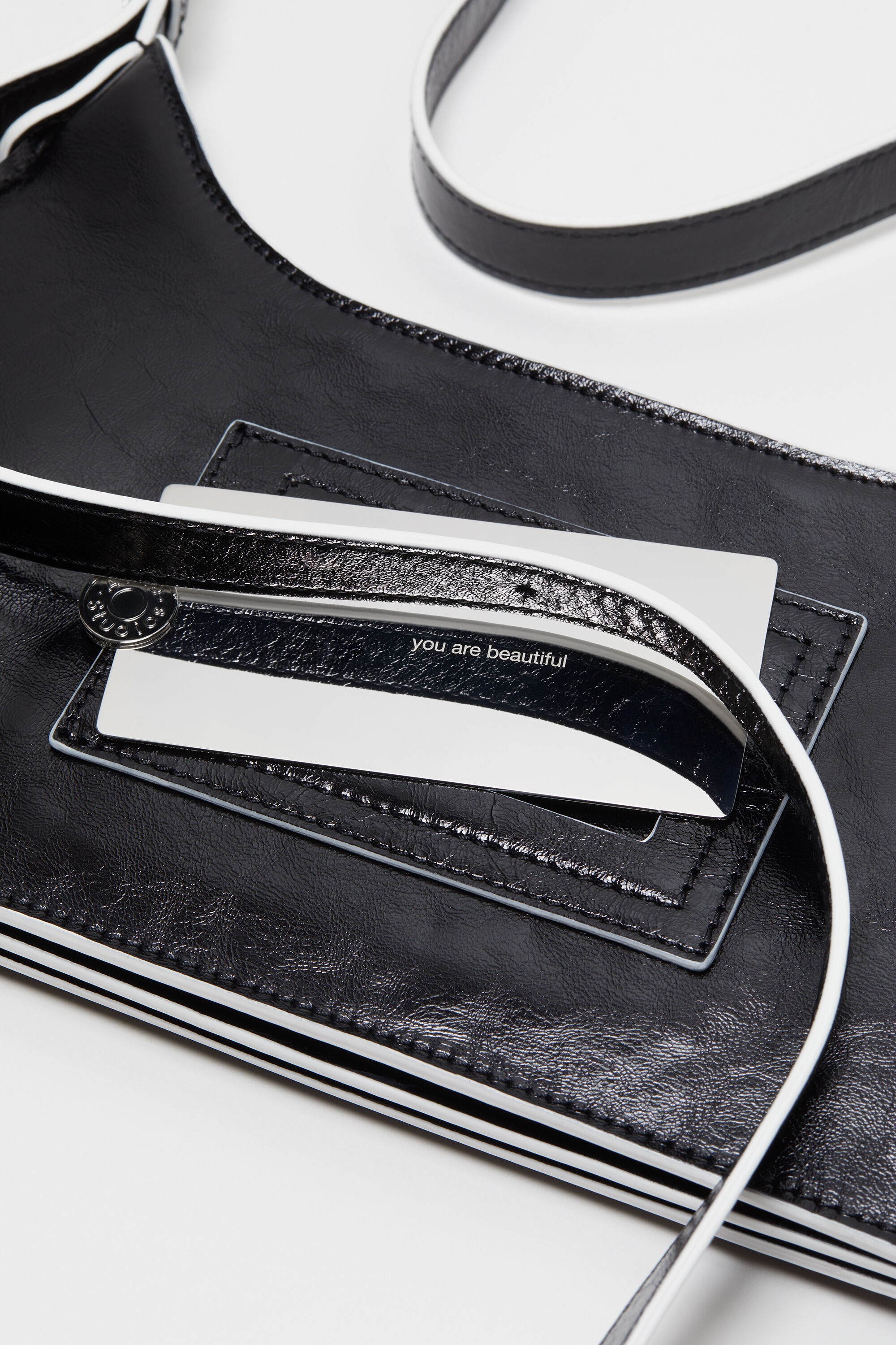 Platt mini shoulder bag - Black - 7