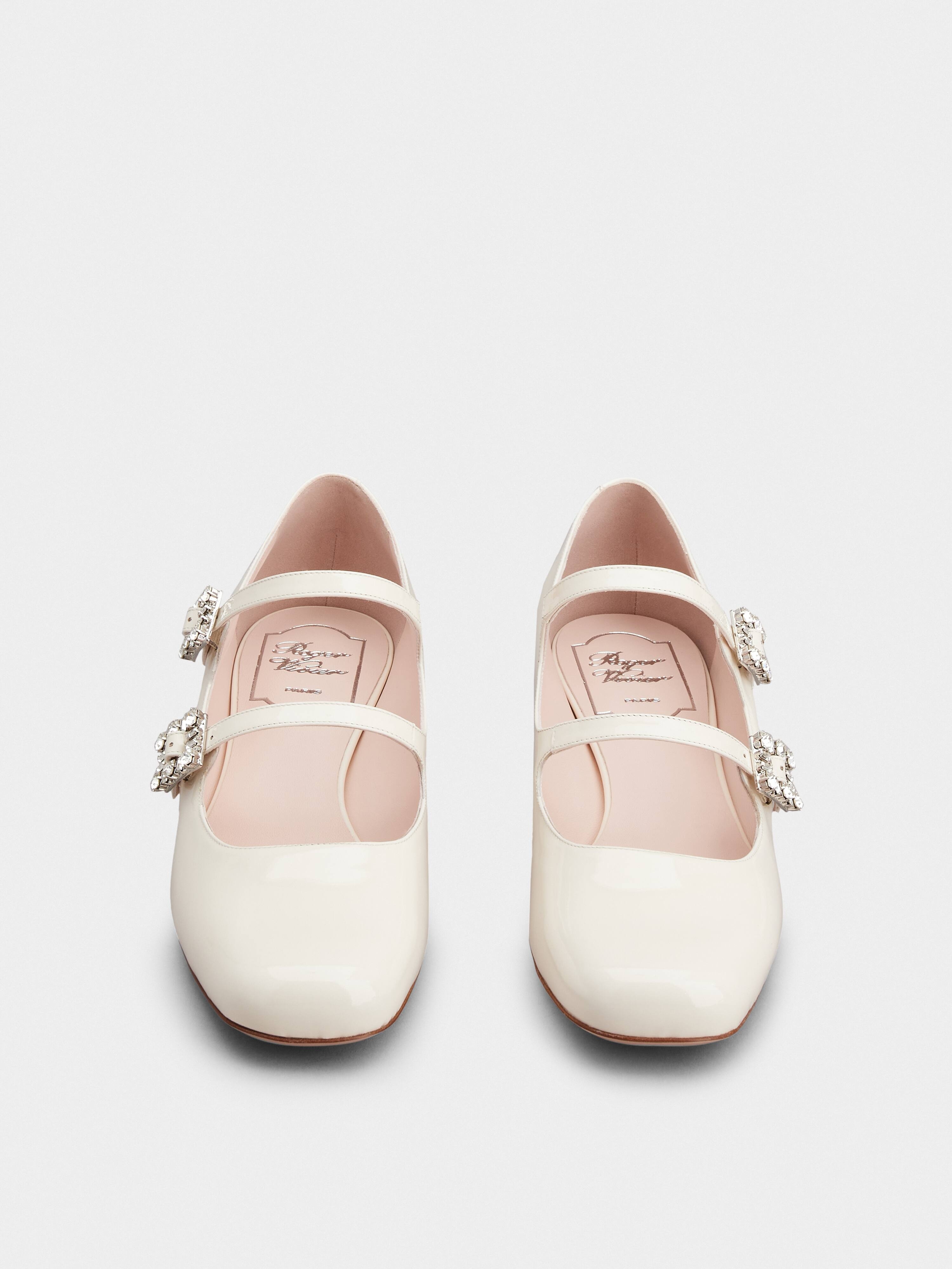 Roger Vivier Trés Vivier Strass Buckle Mini Babies