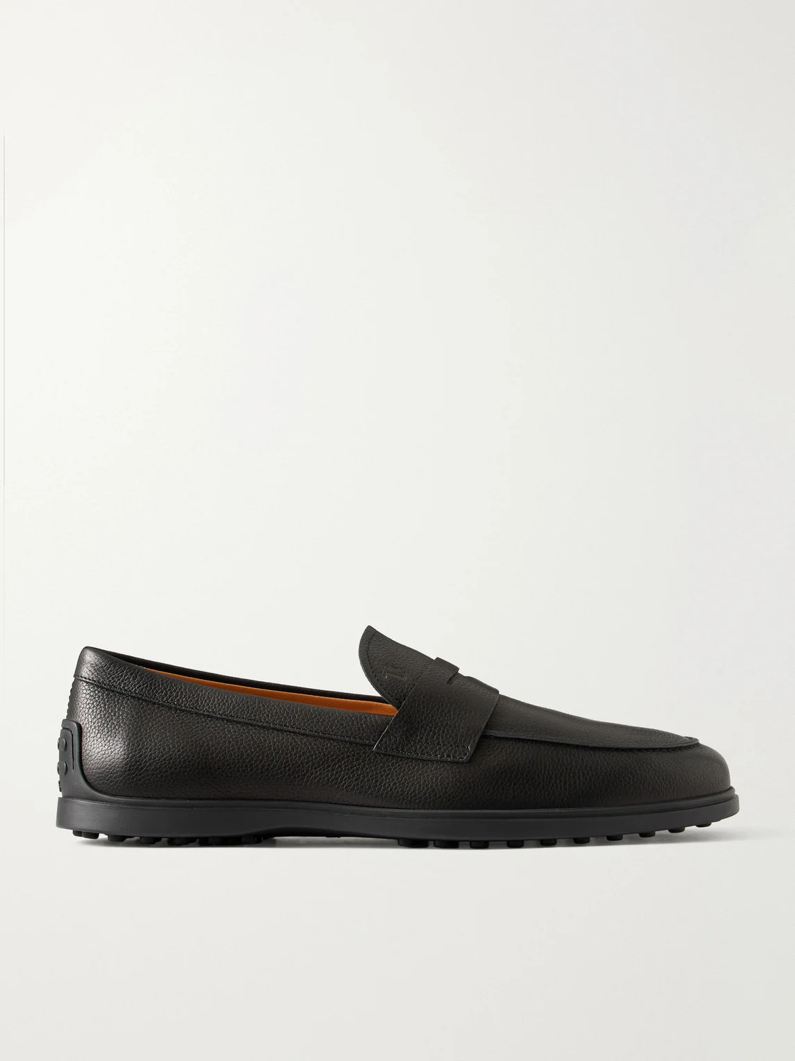 Full-Grain Leather Penny Loafers - 1