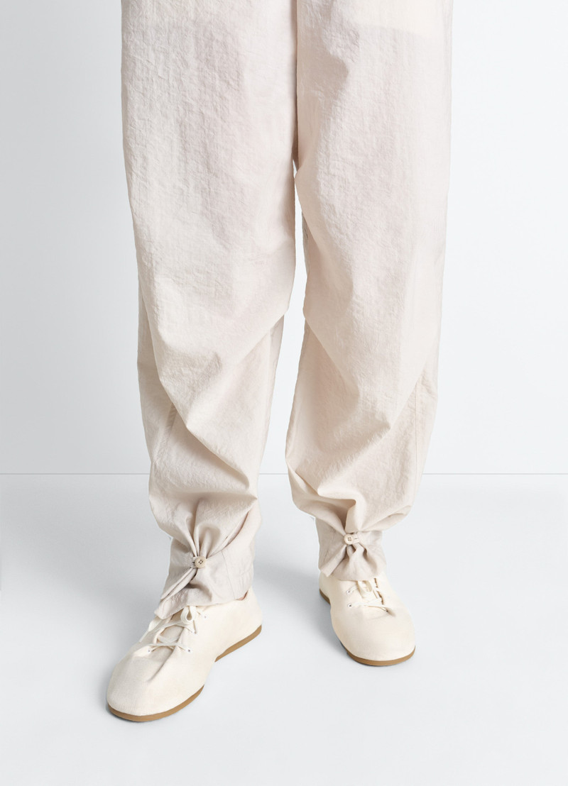 Lemaire SOURIS TRAINERS IN COTTON CANVAS outlook