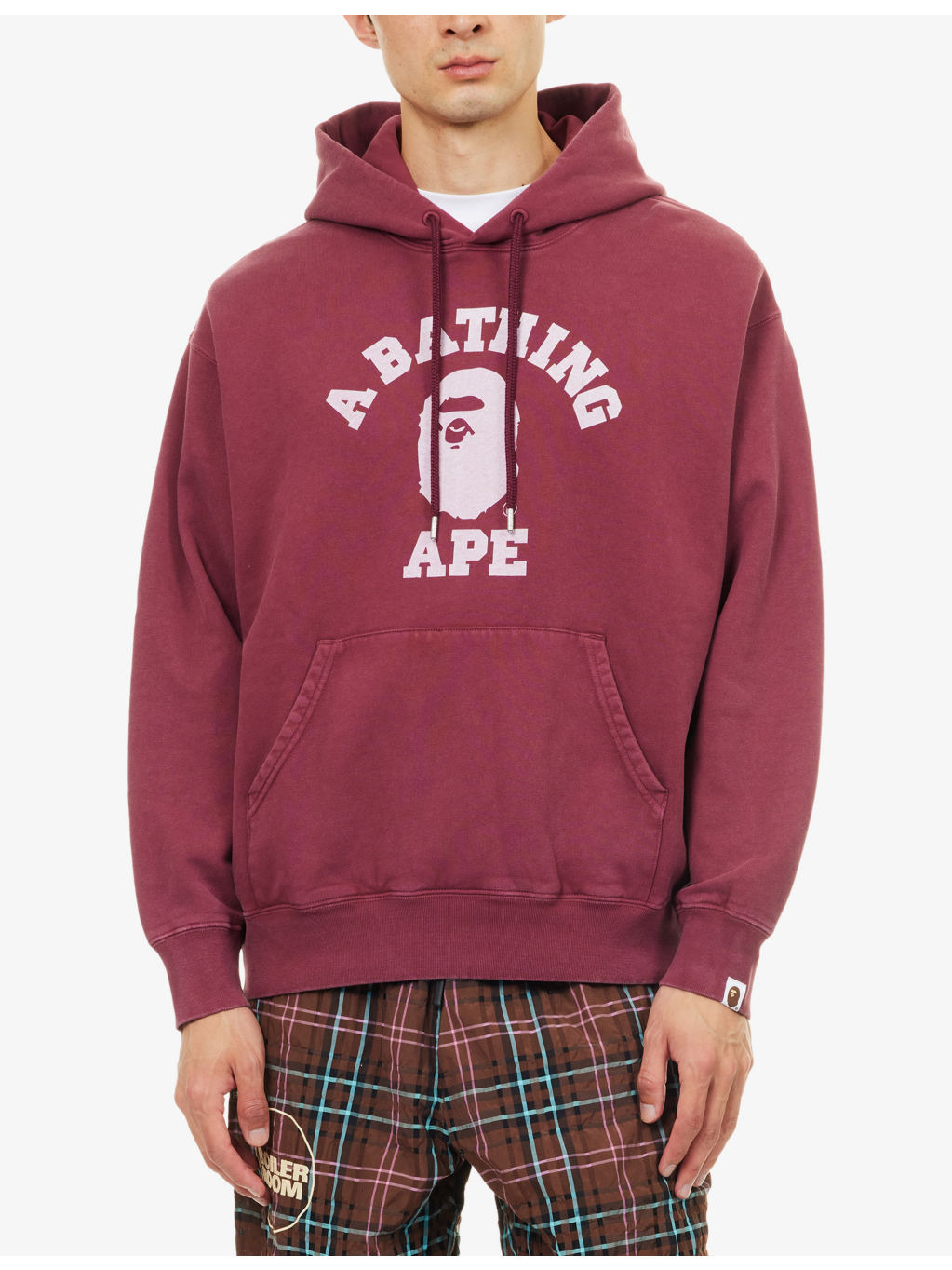 Bape College Graphic-Print Cotton Hoody - 3