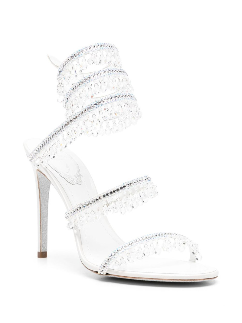 RENE CAOVILLA 100mm Chandelier sandals outlook